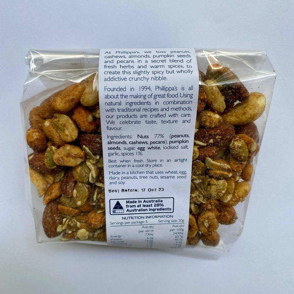Herbed Spiced Nuts